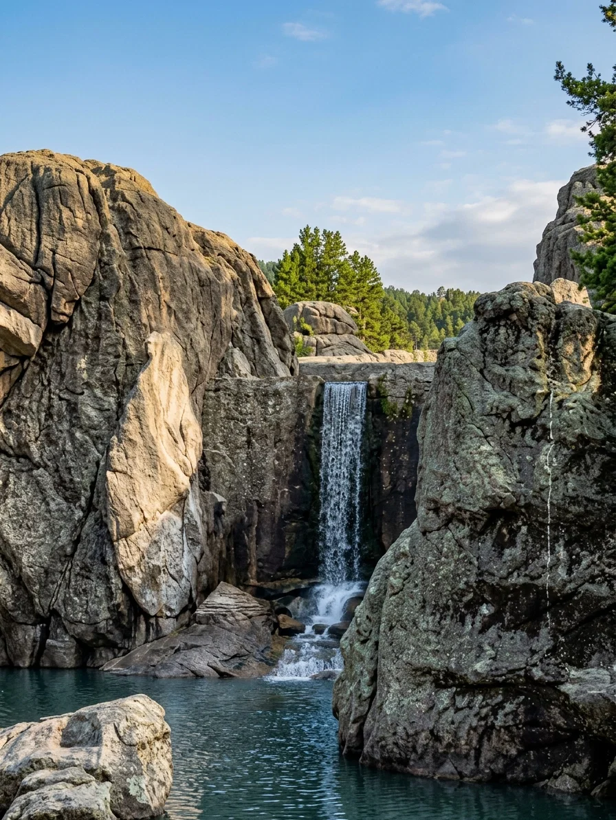 SYLVAN LAKE, BLACK HILLS, WYOMING