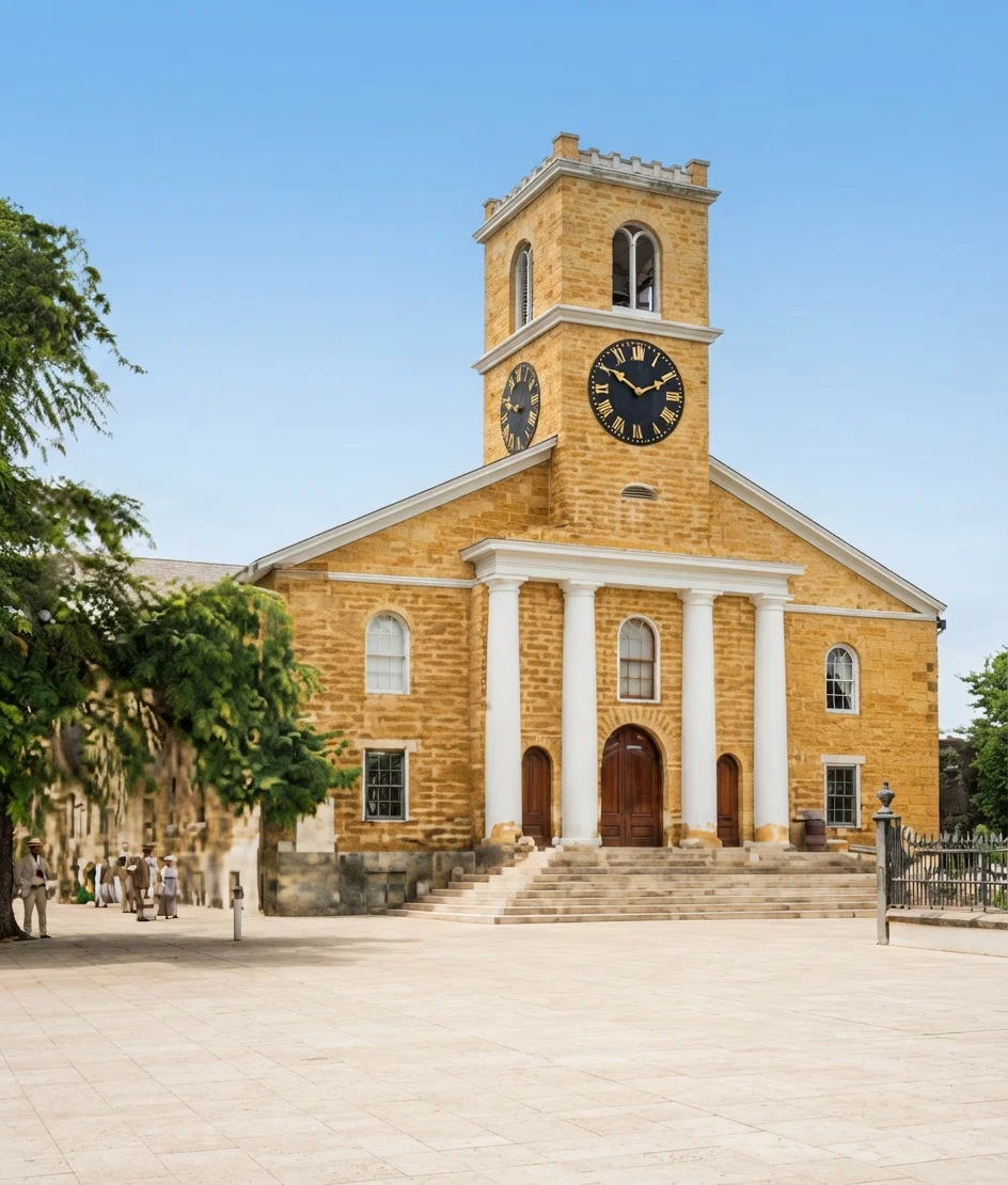 THE OLDEST HAWAIIAN CHURCH BUILDING, MADE OF CORAL ROCK