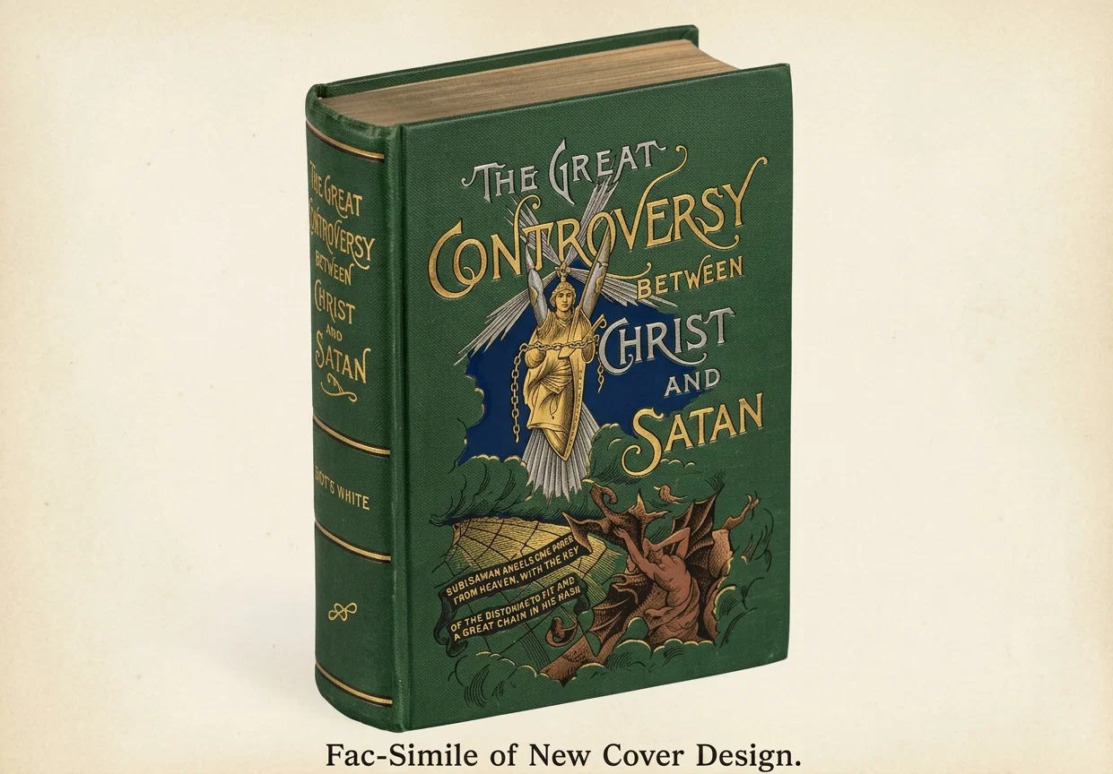 Fac-Simile of New Cover Design.