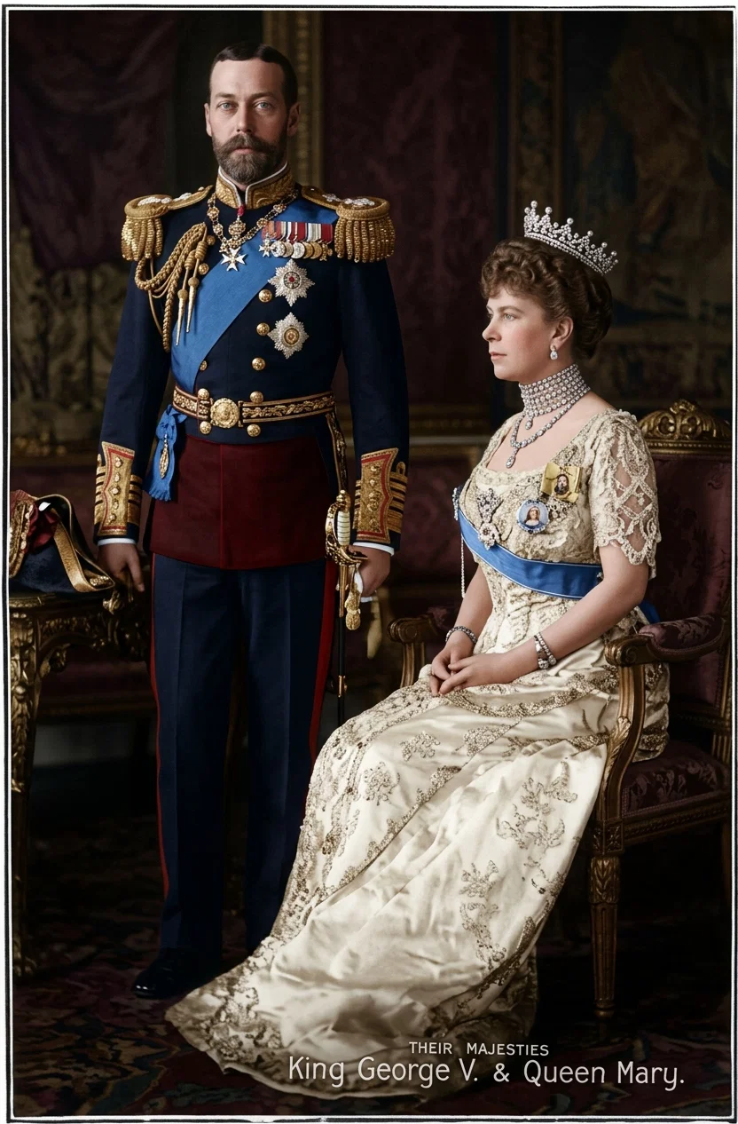 Their Majesties George V and Mary, Rulers of the United Kingdom of Great Britain and Ireland