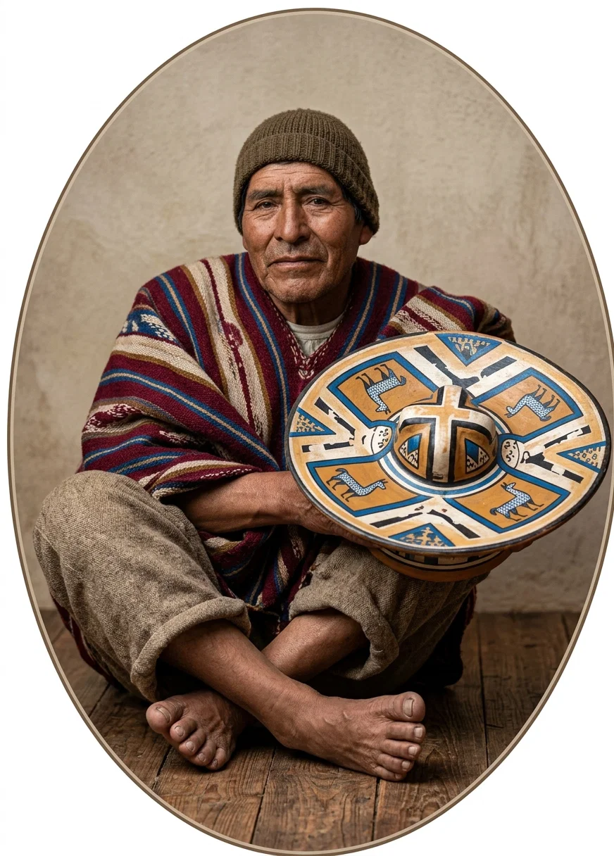 A CONVERTED INCA INDIAN