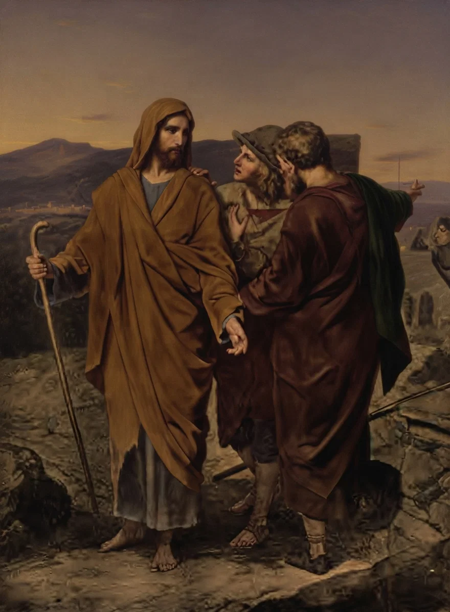 THE WALK TO EMMAUS.