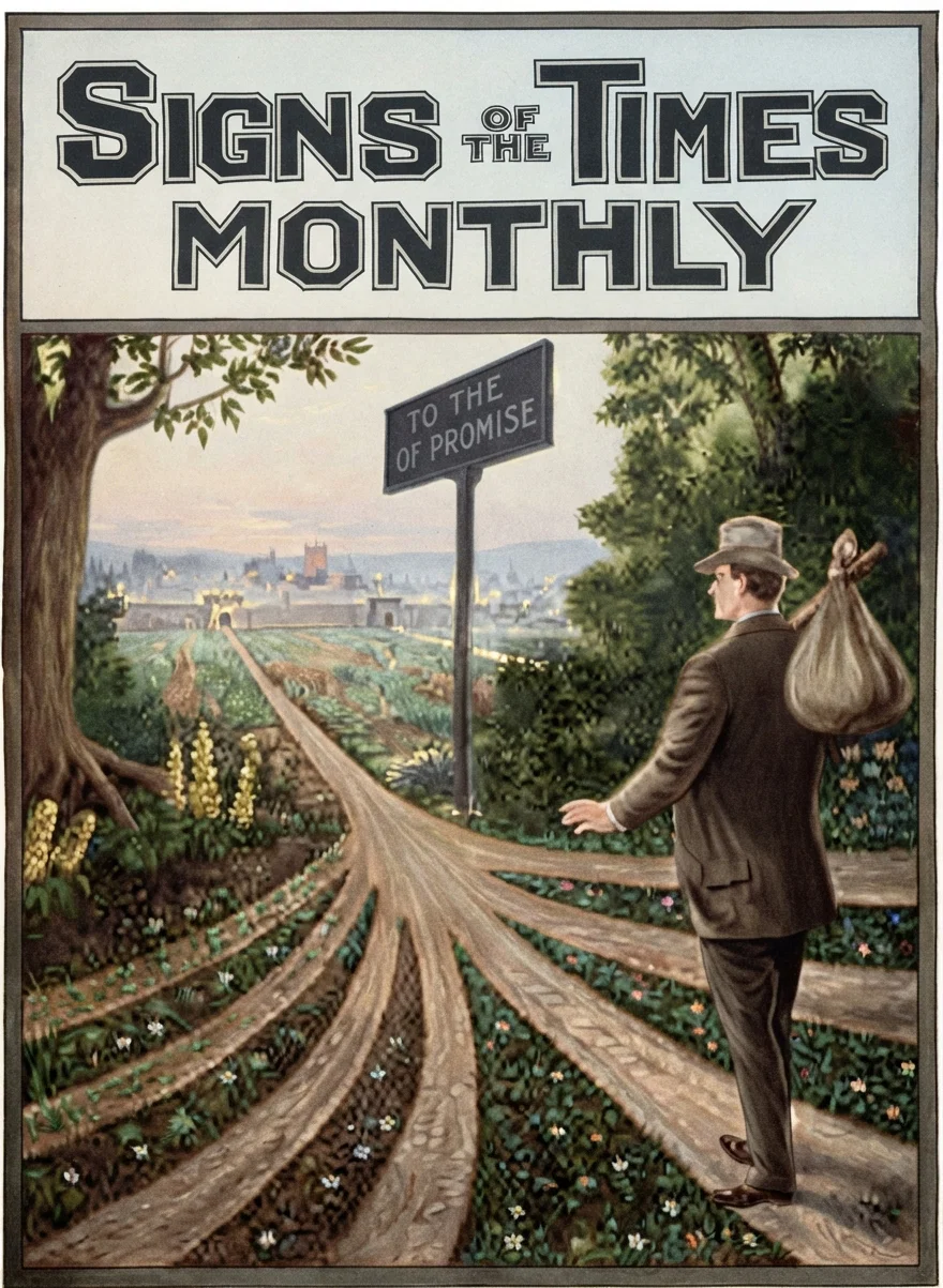 Facsimile of Cover for August.