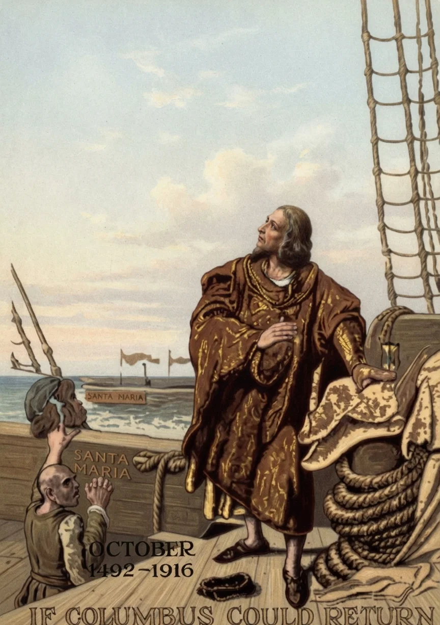IF COLUMBUS COULD RETURN