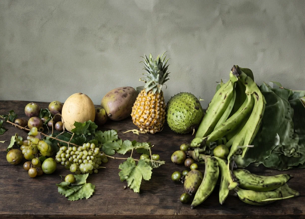 Some Caribbean Fruits.