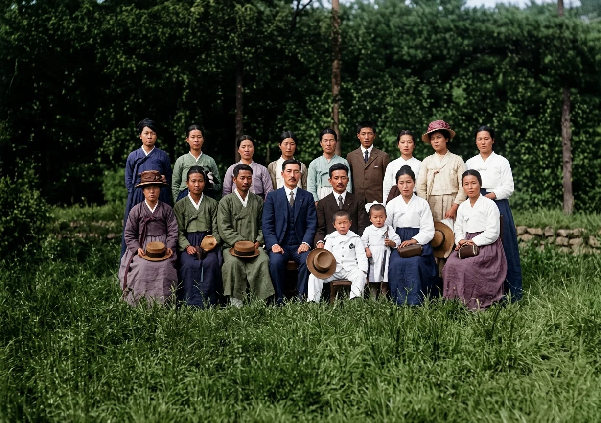 WORKERS AT A GENERAL MEETING, SOONAN, KOREA