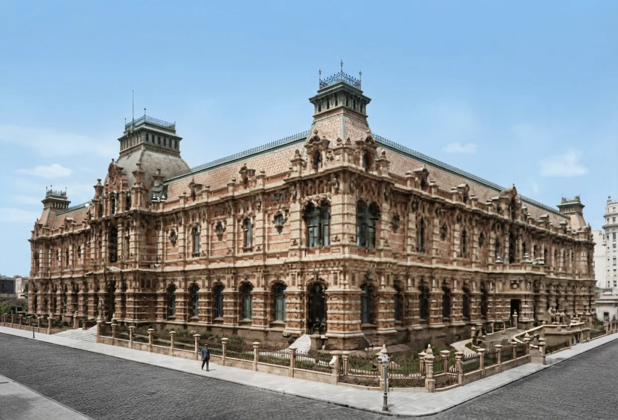 Water-Works, Buenos Ayres, Argentine Republic.