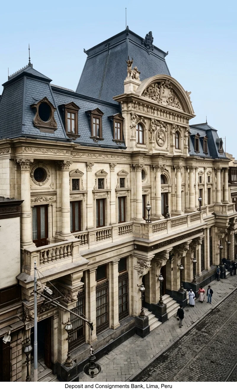 Deposit and Consignments Bank, Lima, Peru