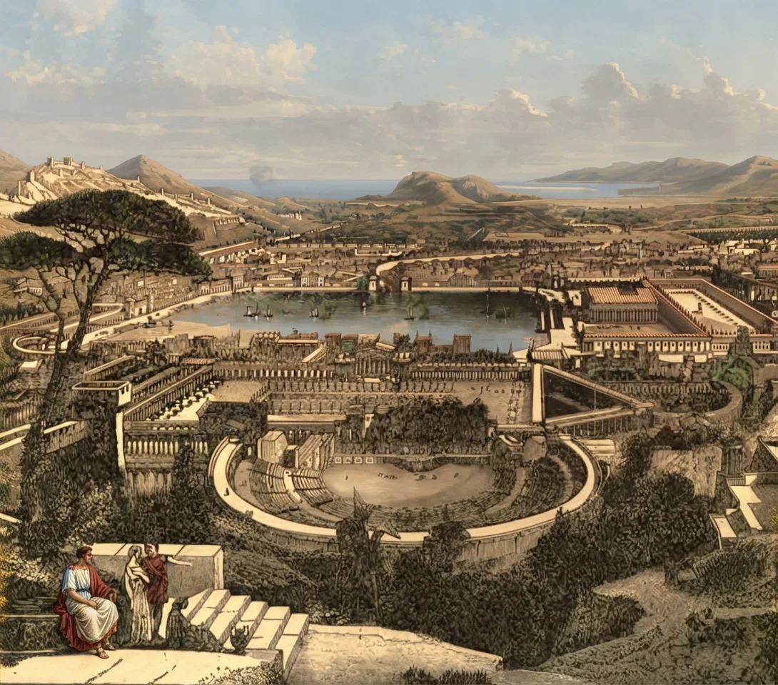 EPHESUS, THE THEATER IN THE FOREGROUND. ACTS 19.