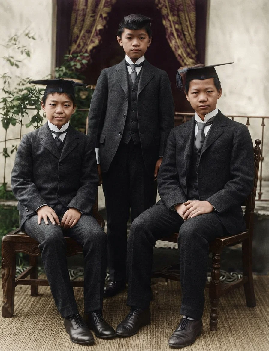Photo by Paul Thompson
THE THREE SONS OF YUAN SHIH KAI