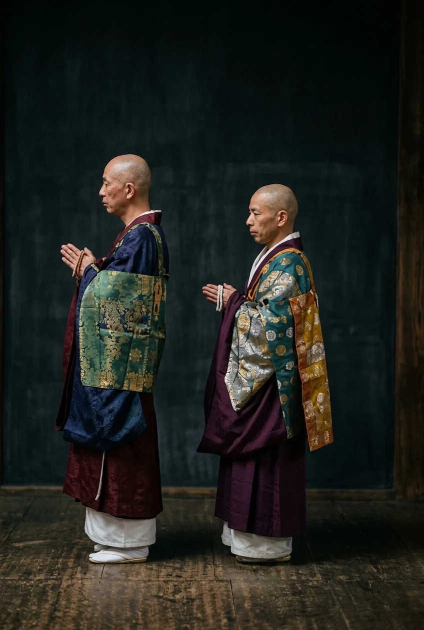 BUDDHIST PRIESTS