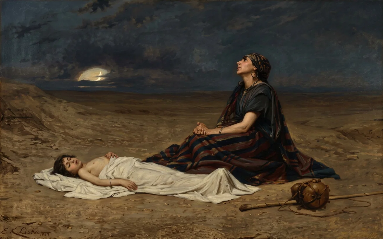 HAGAR AND ISHMAEL.
