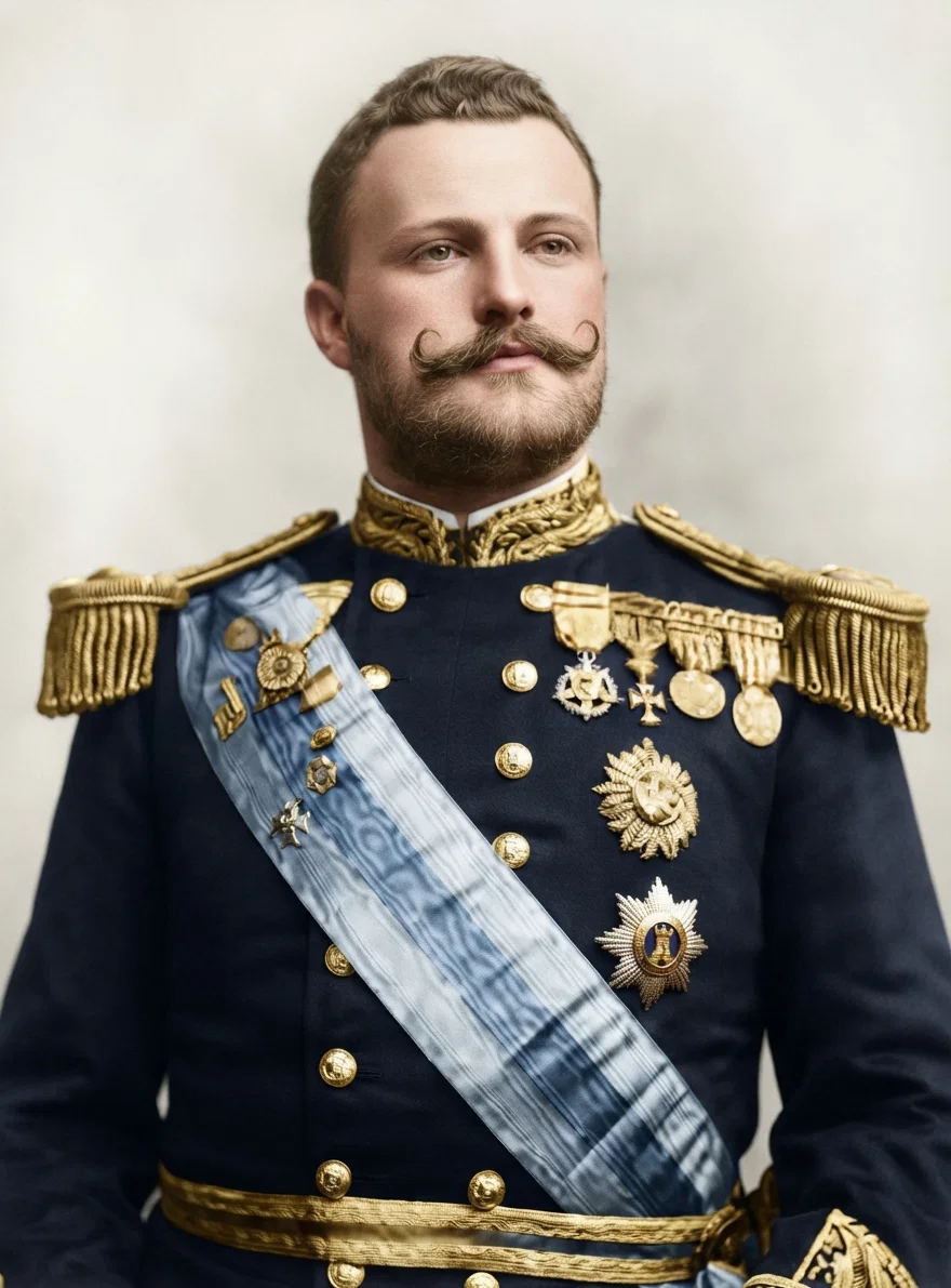Carlos I, the assassinated king of Portugal, father of Manuel II