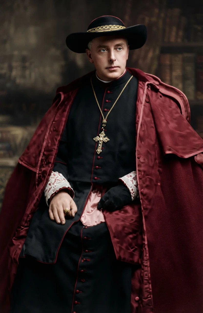 Underwood and Underwood, London. Cardinal Bourne, from his latest portrait
