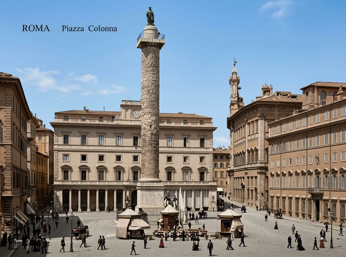 ONE OF THE CHIEF SQUARES IN ROME
