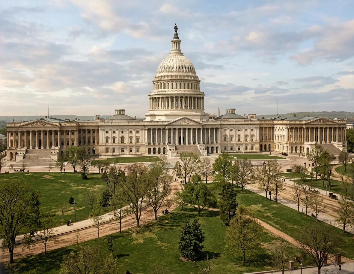 UNITED STATES CAPITOL, FRONT VIEW