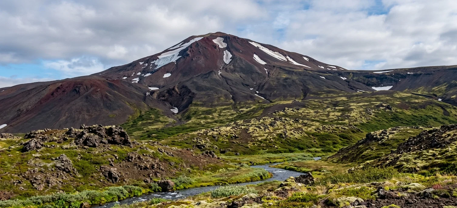 MOUNT HECLA, ICELAND