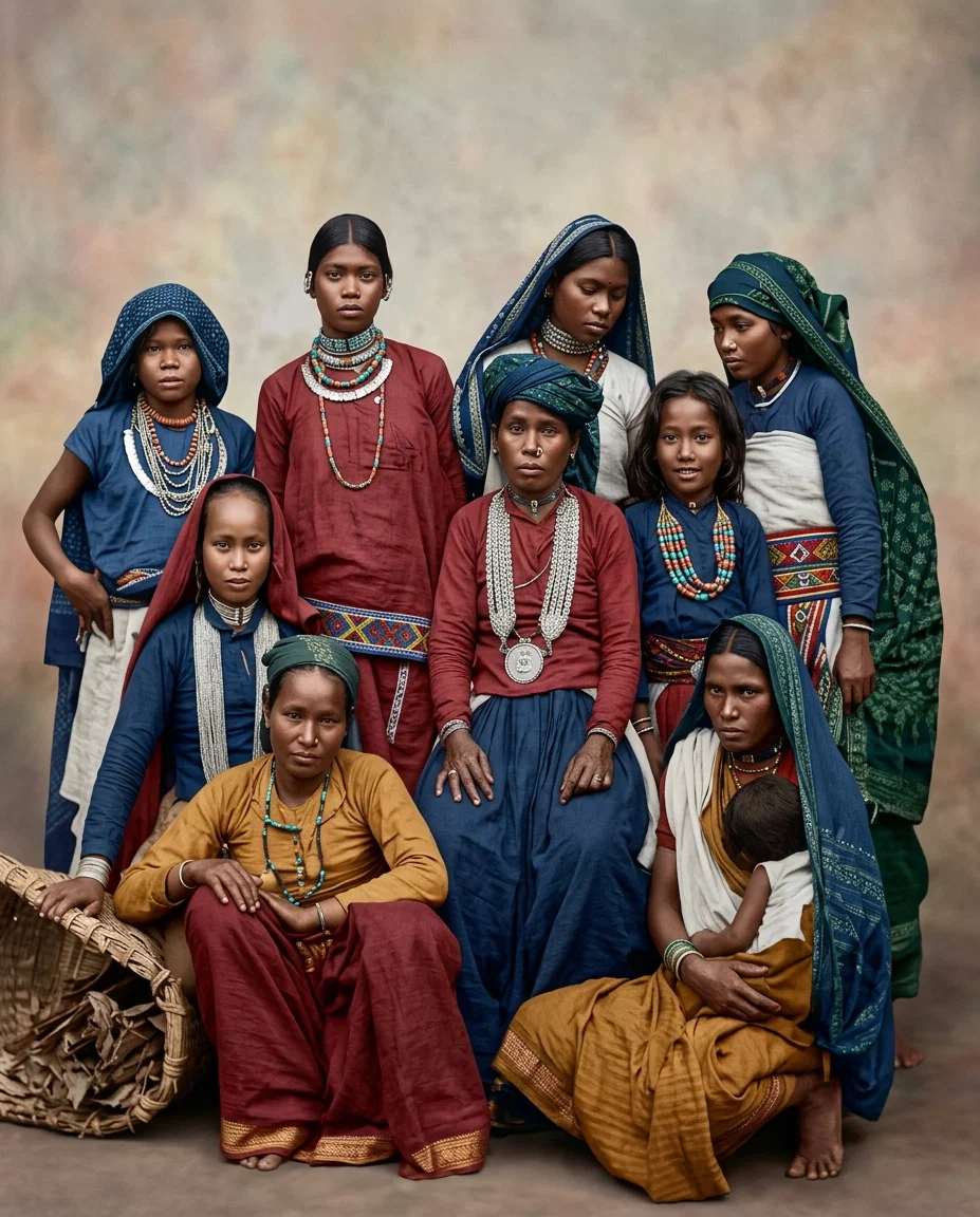 Native Women of India.