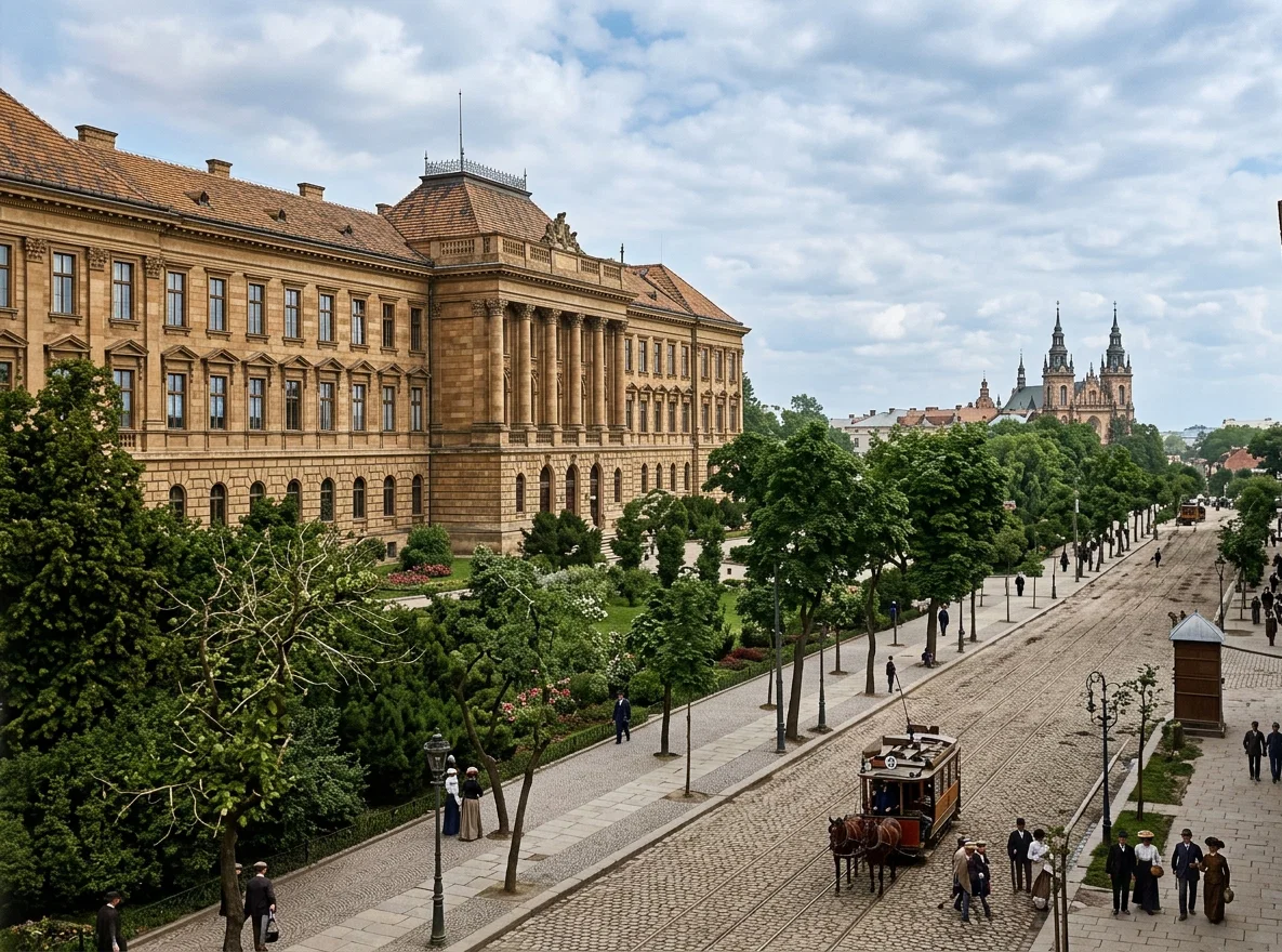 THE HOUSE OF PARLIAMENT IN LEMBERG
