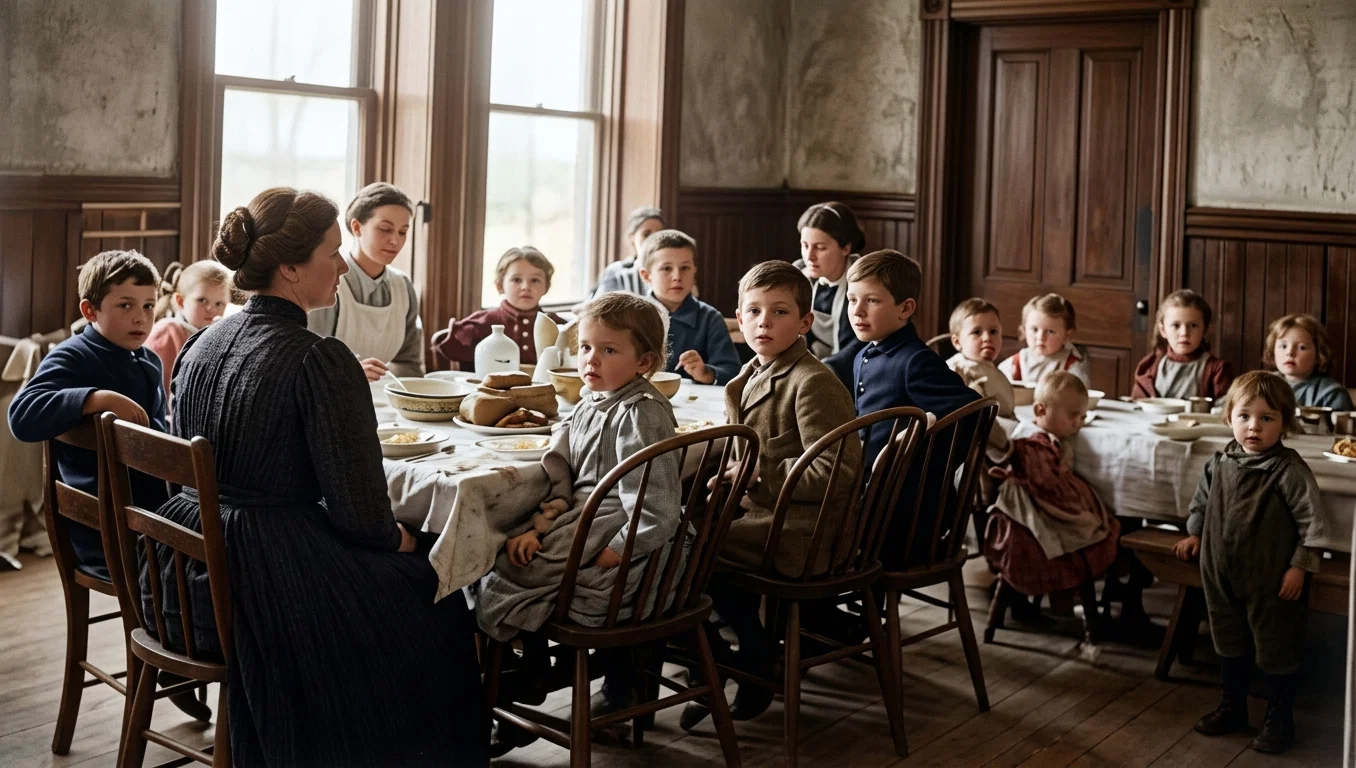 A Peep into the Dining-room.