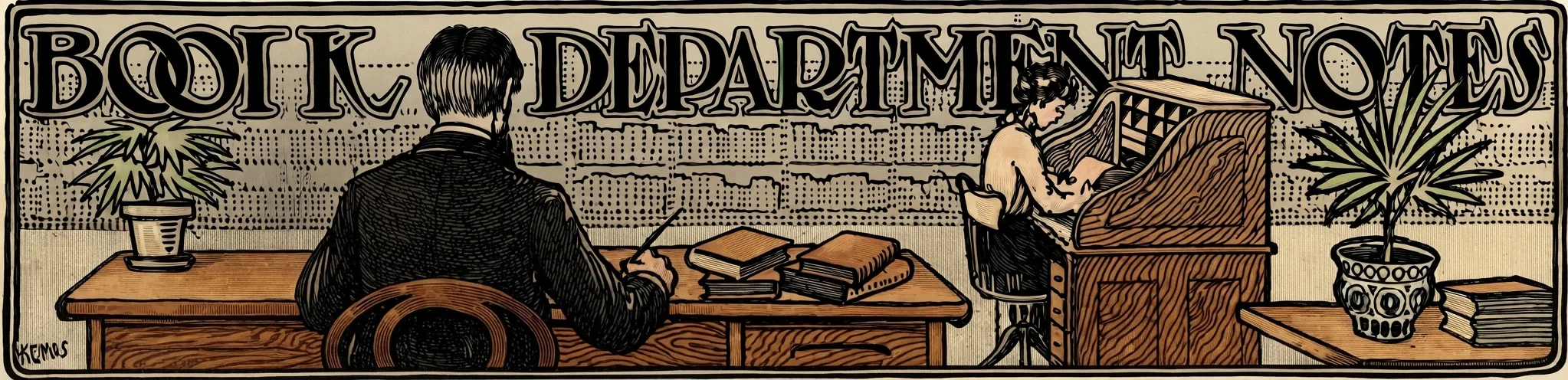 BOOK DEPARTMENT NOTES