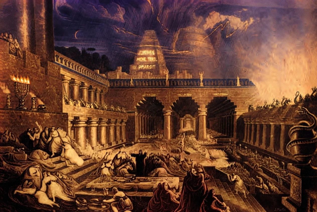Belshazzar's Feast. Fall of Babylon.