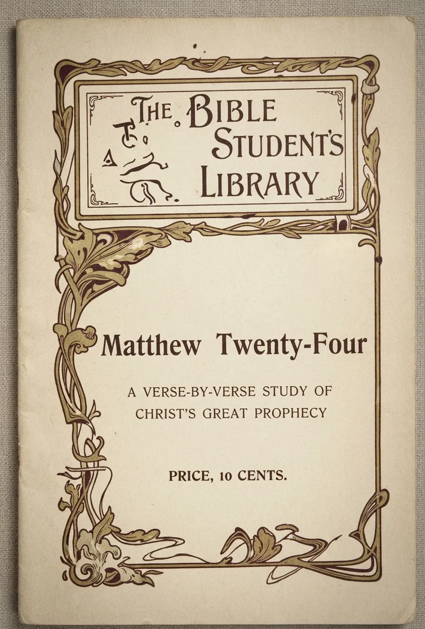 "Matthew Twenty-Four," 10c