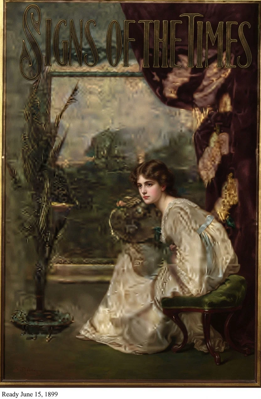 (Reduced facsimile of first page of cover)