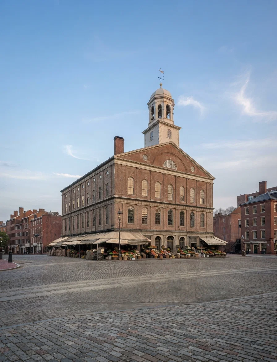 FANEUIL HALL - THE CRADLE OF LIBERTY