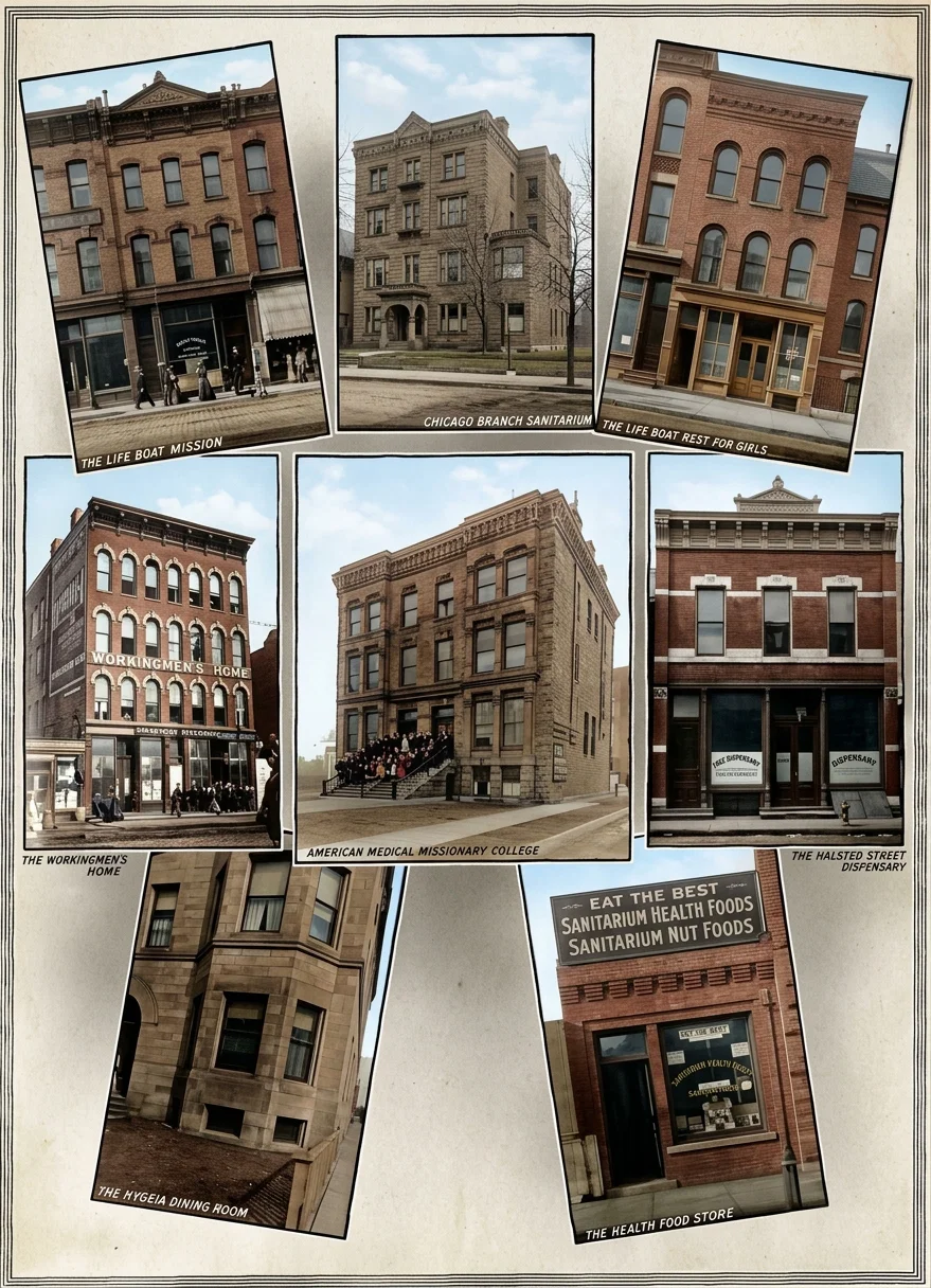 GROUP OF OUR CHICAGO MEDICAL INSTITUTIONS.