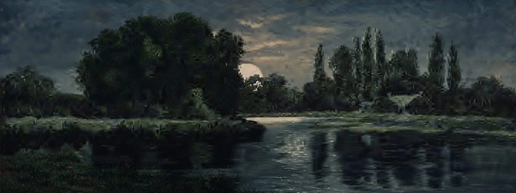 MOONLIGHT ON THE RIVER
