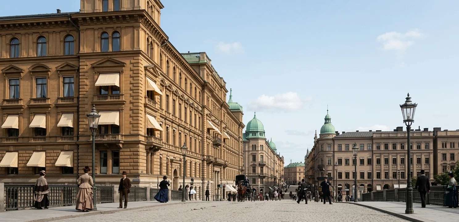 KING STREET IN STOCKHOLM