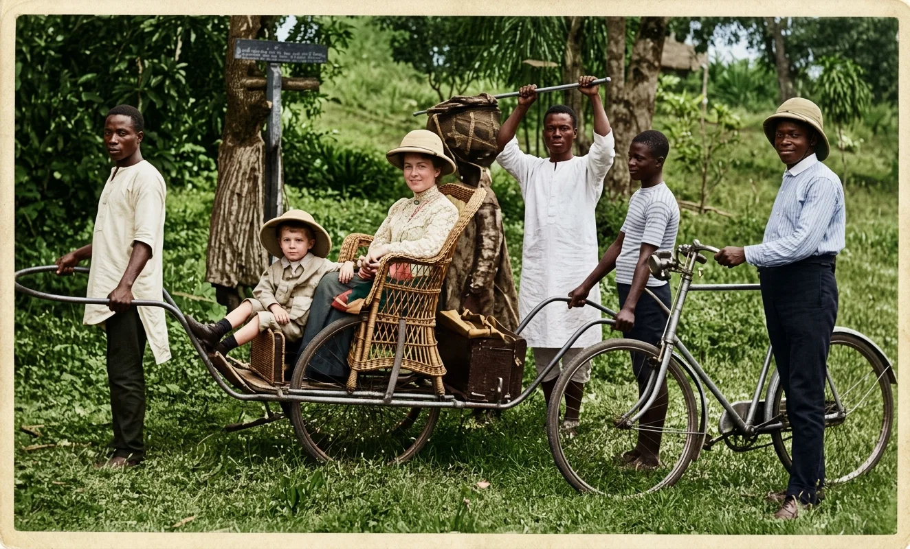 TRAVELING IN THE WEST AFRICAN “BUSH”