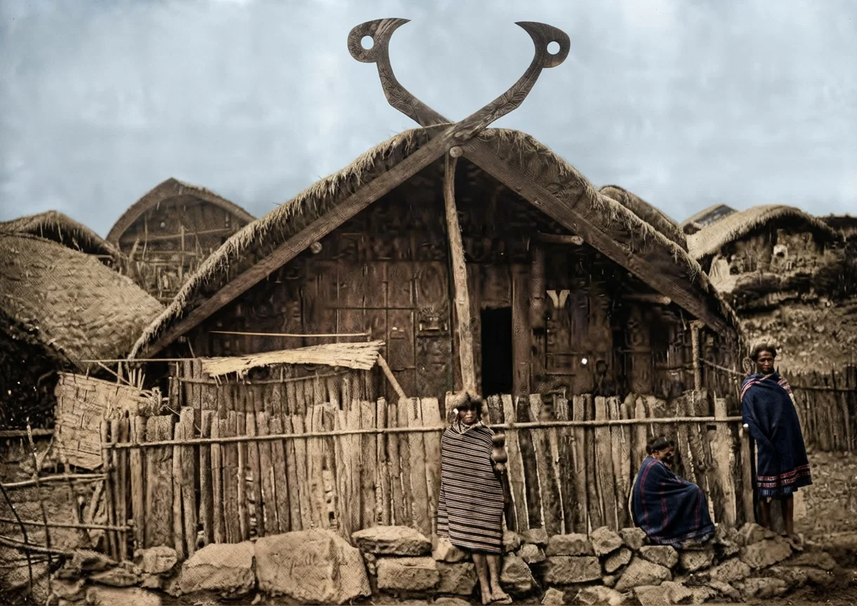 AN INDIAN HOME, ASSAM, INDIA.