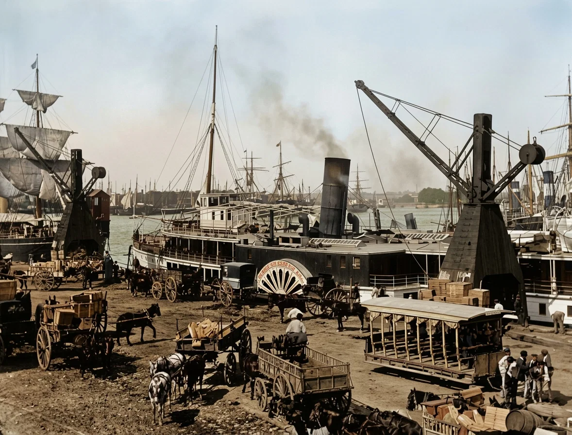 RIVER FRONT AT BUENOS AYRES