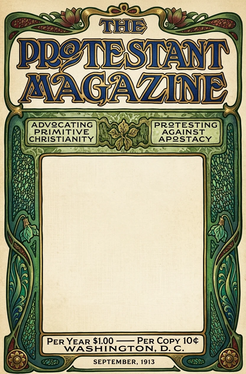 PRICES, POST-PAID

Yearly subscription     -     -     -     -     $1.00
Six months              -     -     -     -       .50
(Subscriptions for less than six months
not accepted)
Three years (or 3 subs. 1 year)     -     -     -     2.00
Five years (or 5 subs. 1 year)      -     -     -     3.00
20 copies ordered at one time       -     -     -     1.00
50 copies ordered at one time       -     -     -     2.00
100 copies ordered at one time      -     -     -     4.00

NO EXTRA CHARGE ON FOREIGN
SUBSCRIPTIONS