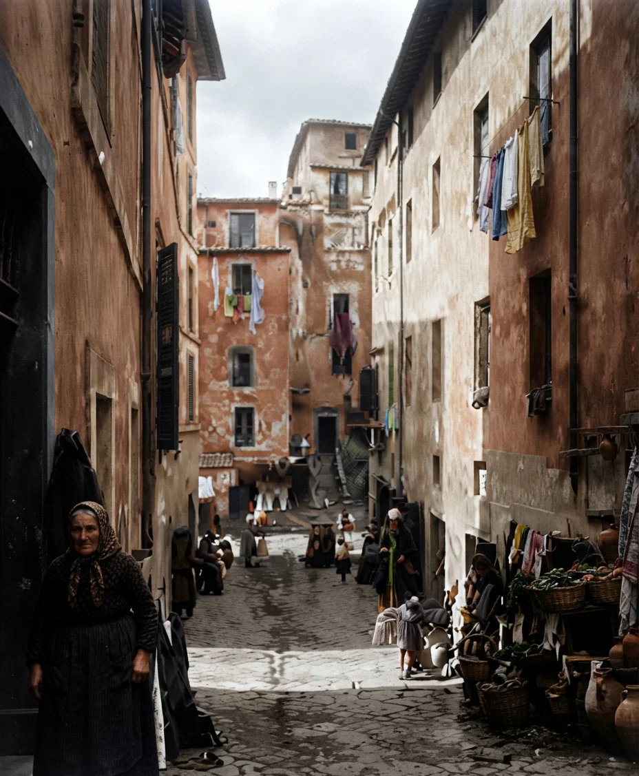 A Characteristic Scene of the Ghetto.
