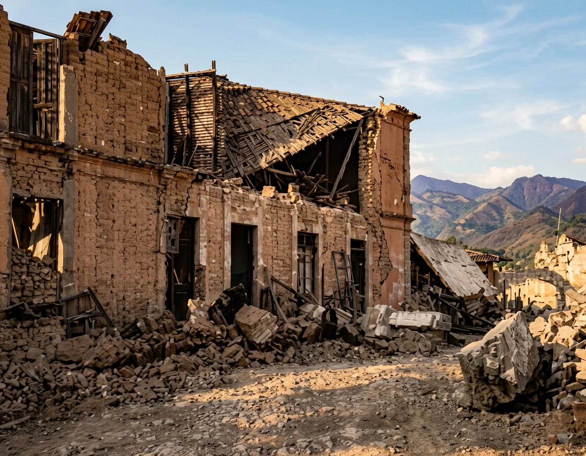 House of Citizen in Motazan Street, Quezaltenango. (Courtesy of Scientific American.)