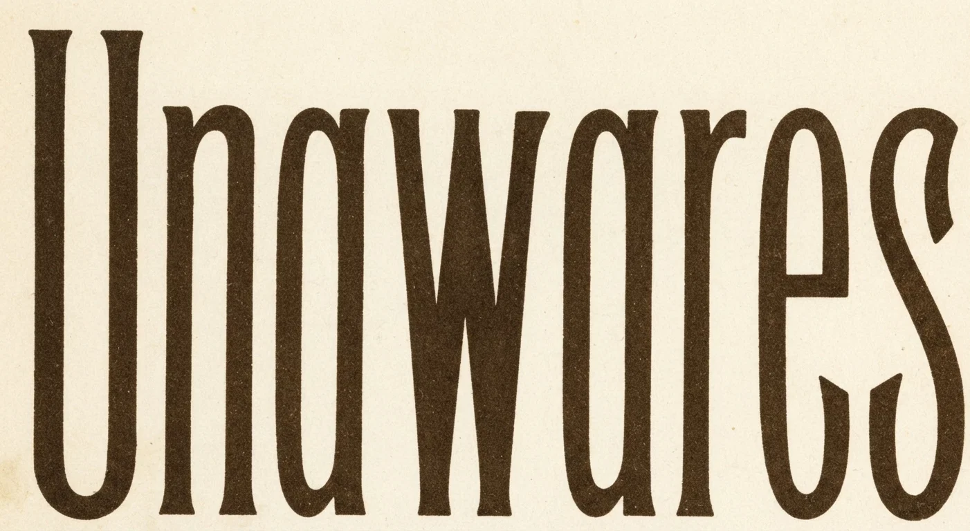 Unawares