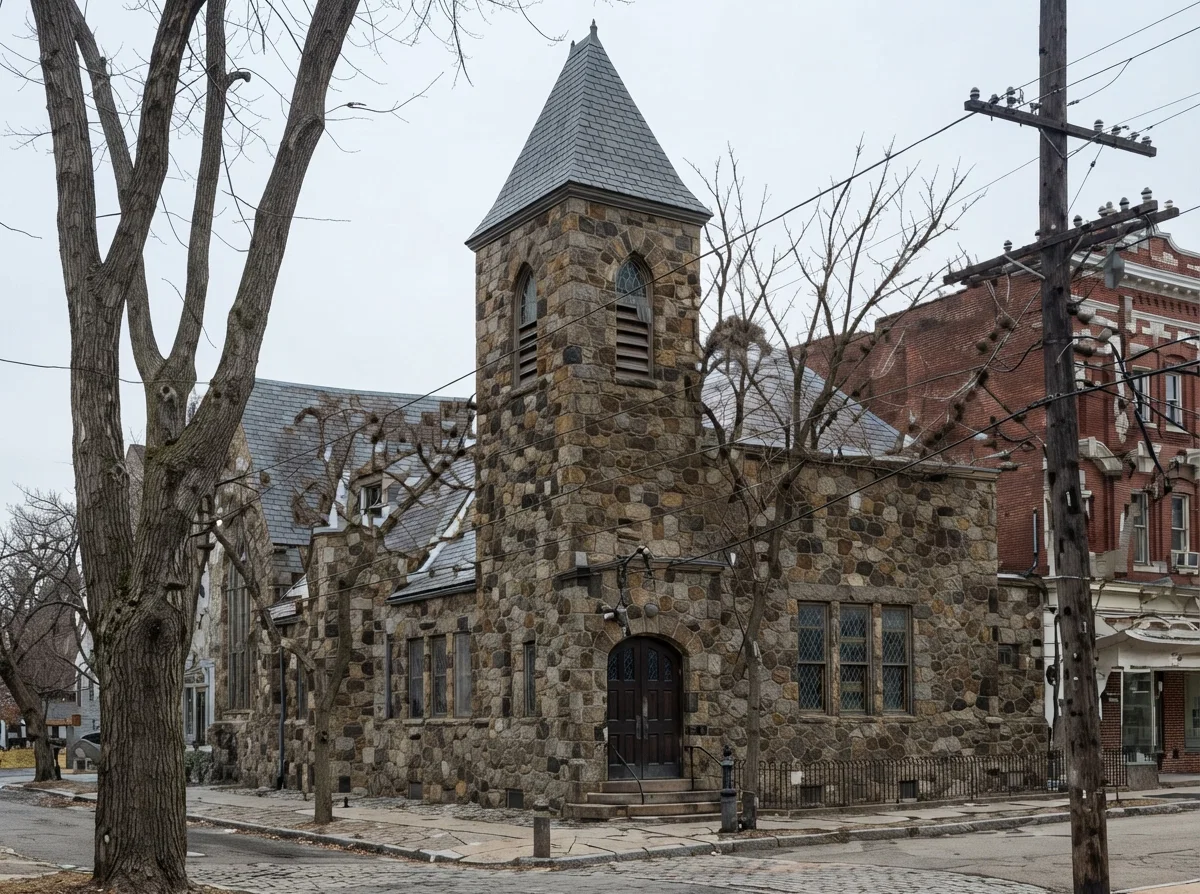 SEVENTH-DAY ADVENTIST CHURCH RECENTLY ERECTED AT ALBANY, NEW YORK