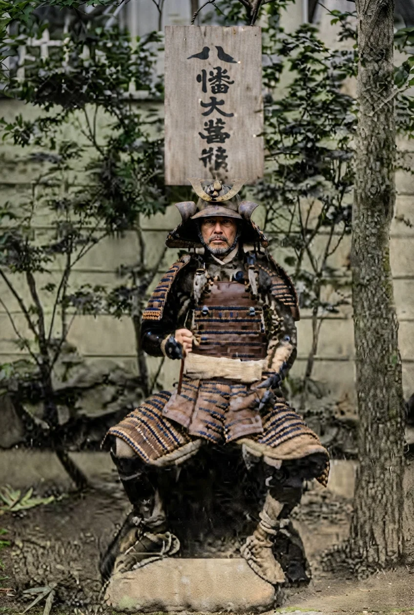 Warrior in Ancient Armor.