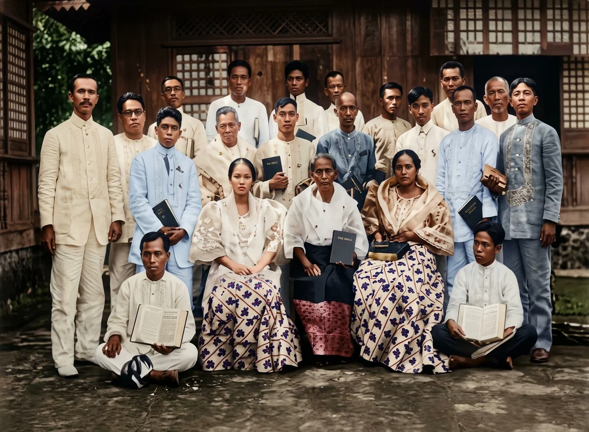 Colporteurs’ Class in the Philippine Islands