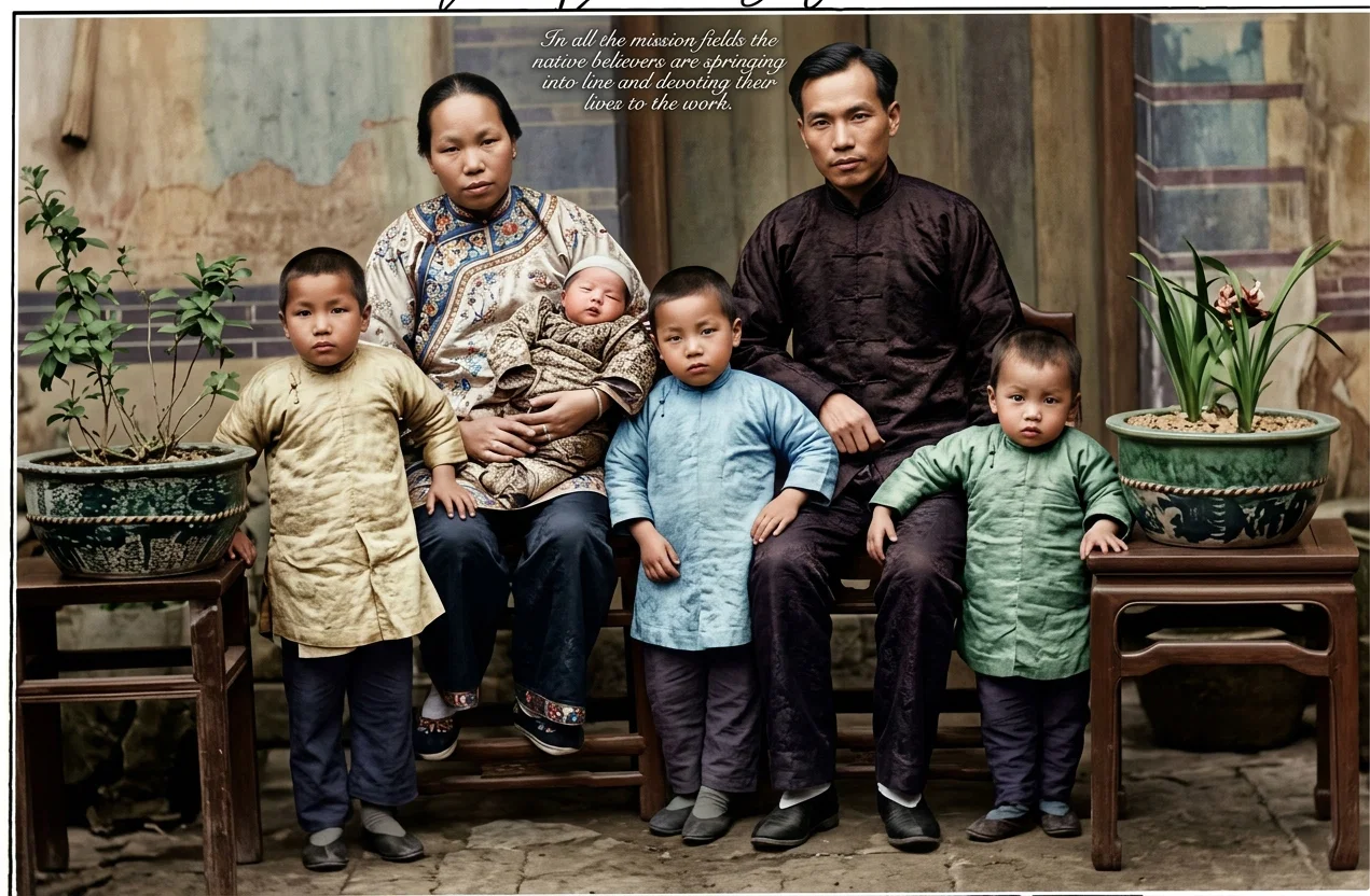 A SOUTH CHINA EVANGELIST AND HIS FAMILY