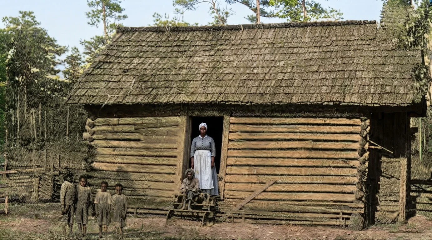 A Negro Home in South Carolina.