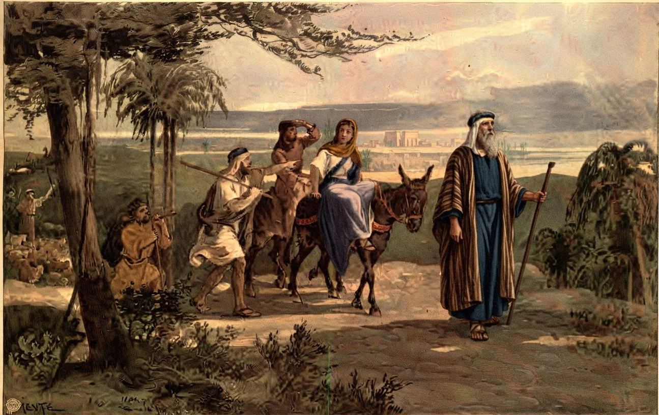 Abraham Going to Egypt.