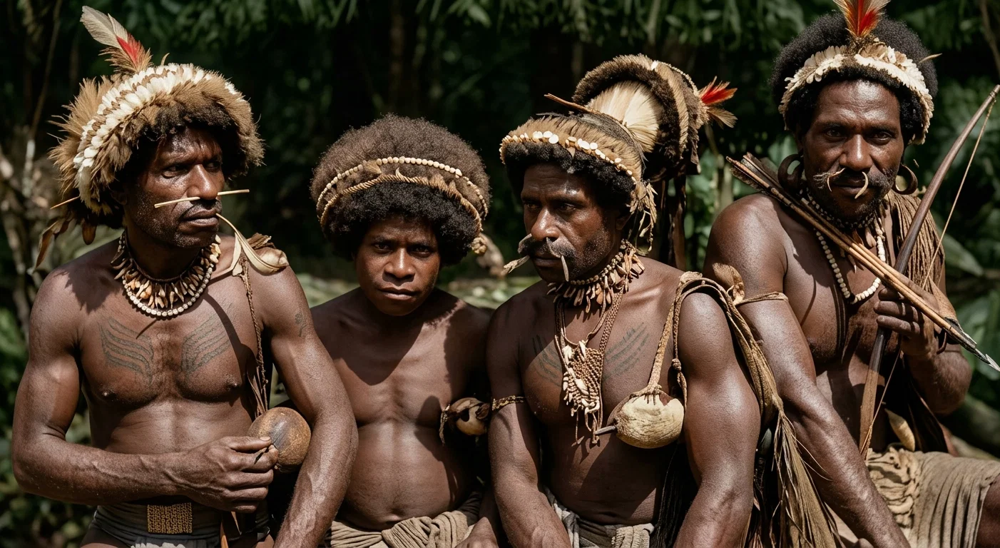 SOLOMON ISLAND SAVAGES, READY FOR ANYTHING