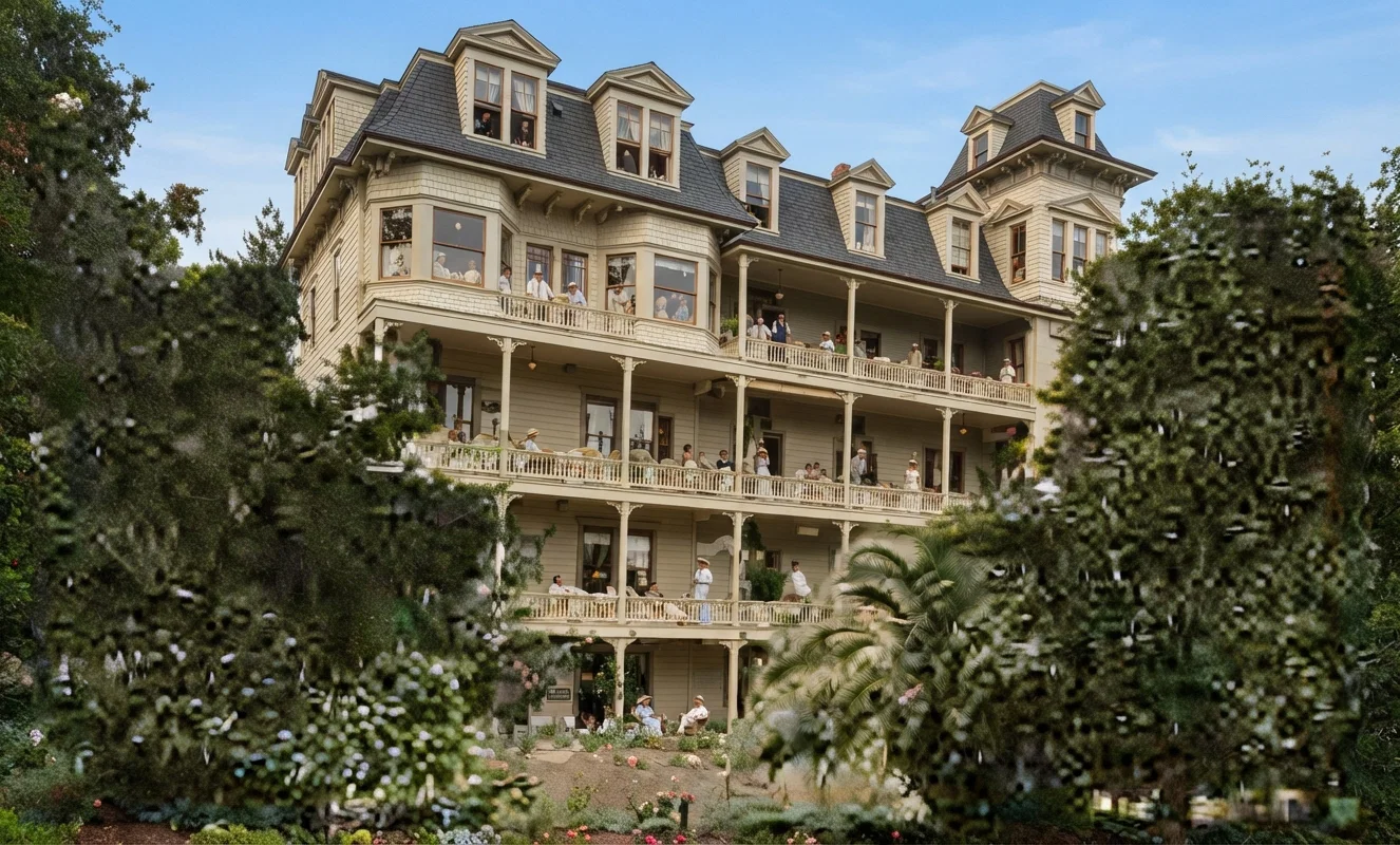 ST. HELENA SANITARIUM (Napa County) Reached by Southern Pacific Railroad from San Francisco or Oakland. Write for free booklet 16. Address, St. Helena Sanitarium, Sanitarium, Cal.