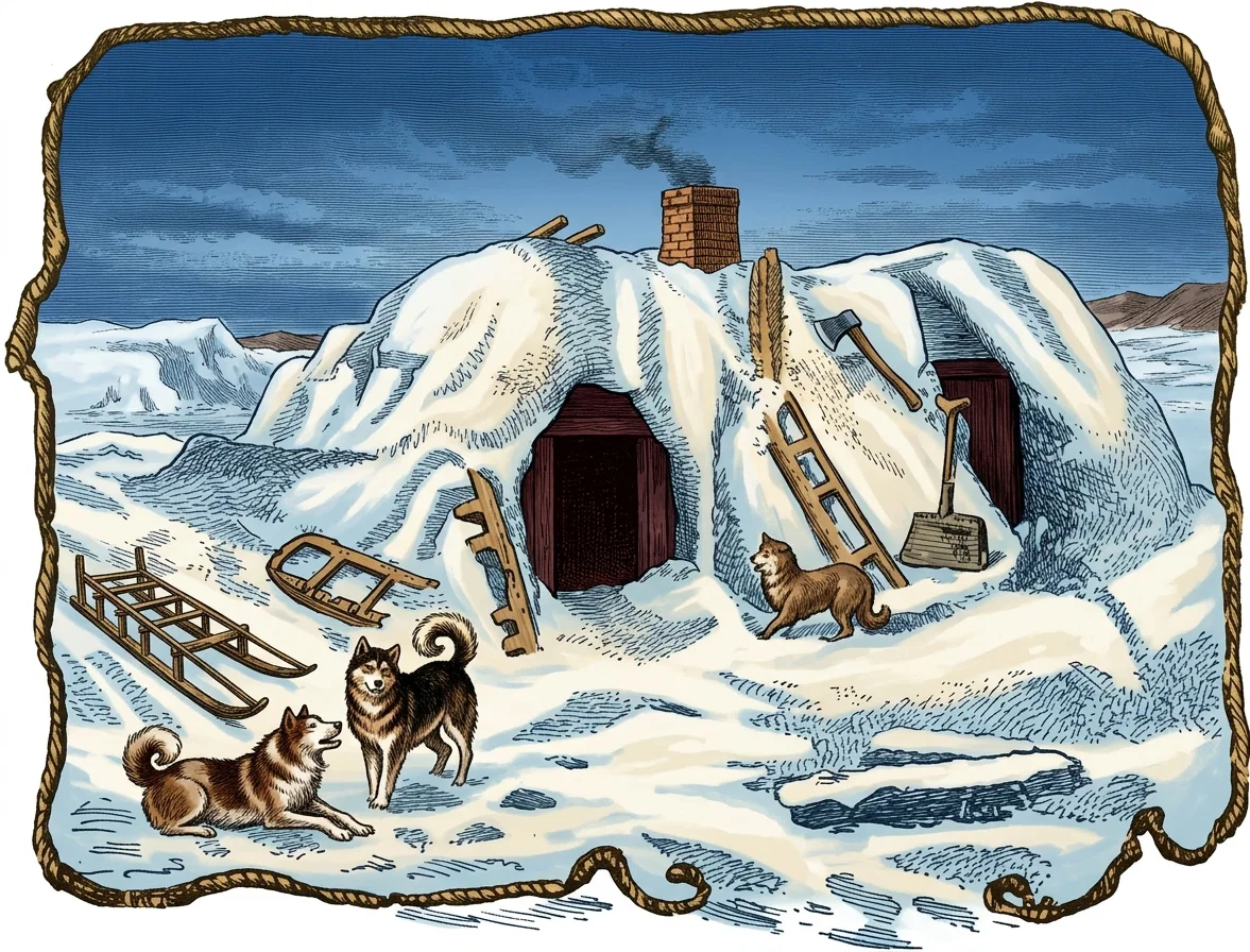Exile's Hut—Without.