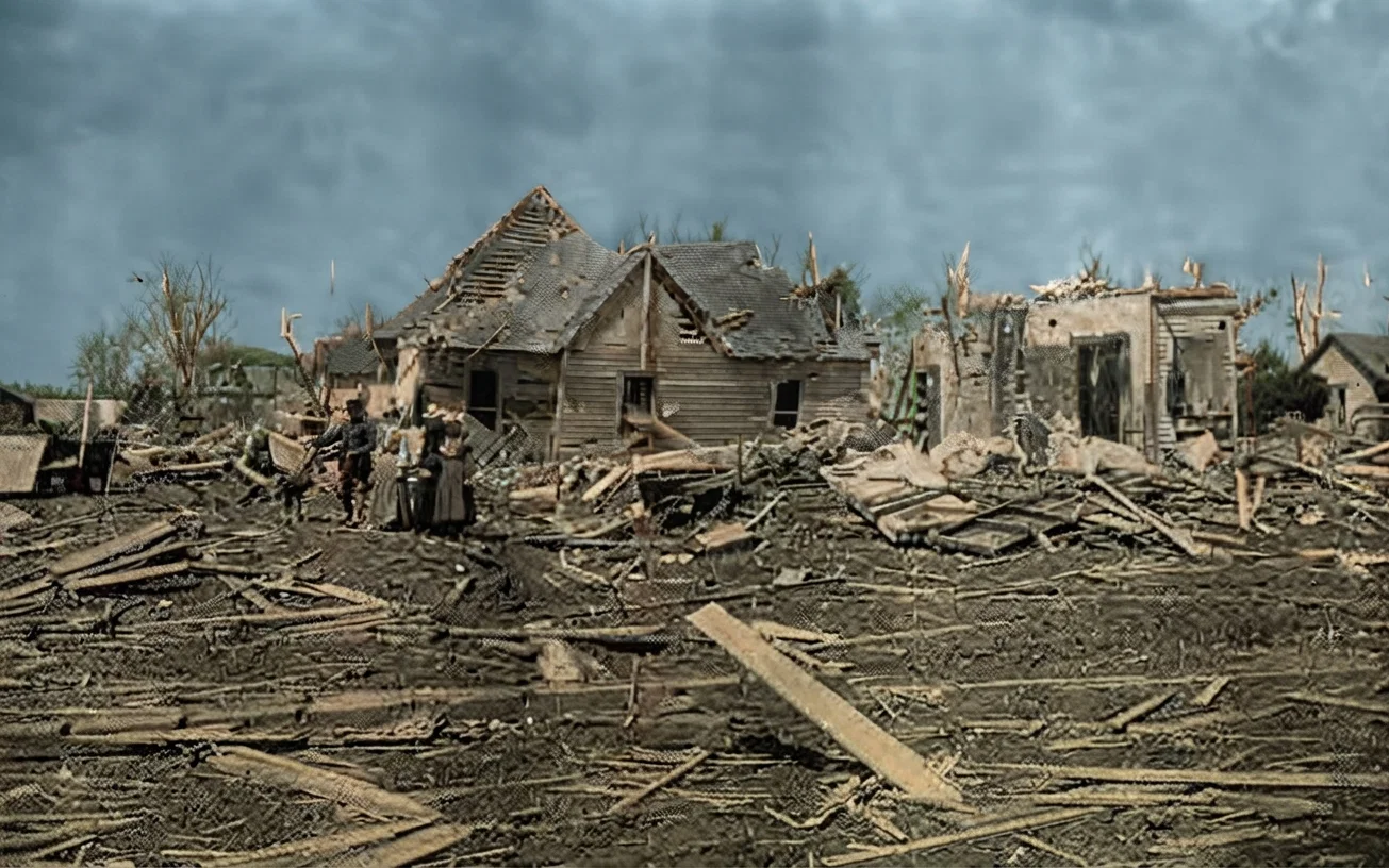 The Work of the Kirksville (Mo.) Tornado, April 27, 1899.