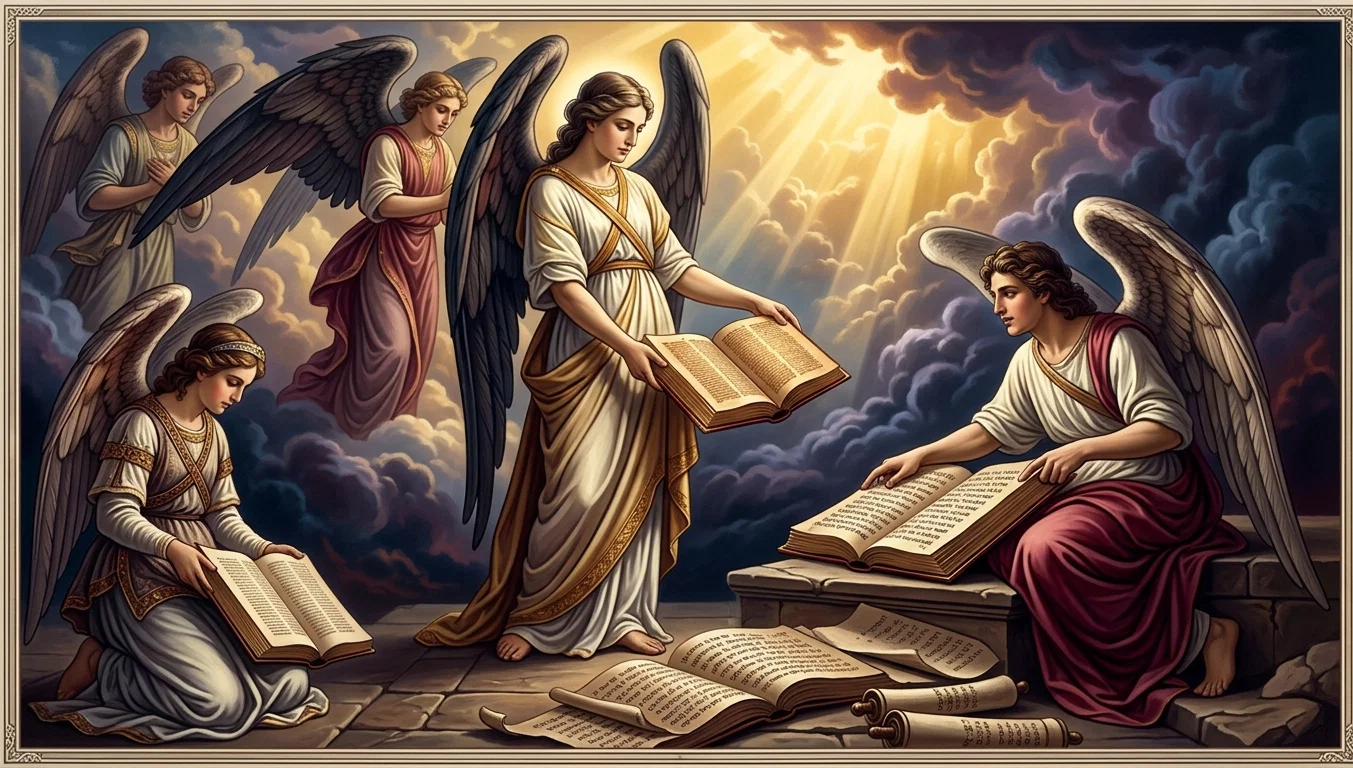THE JUDGMENT WAS SET, AND THE BOOKS WERE OPENED. DAN. 7:10